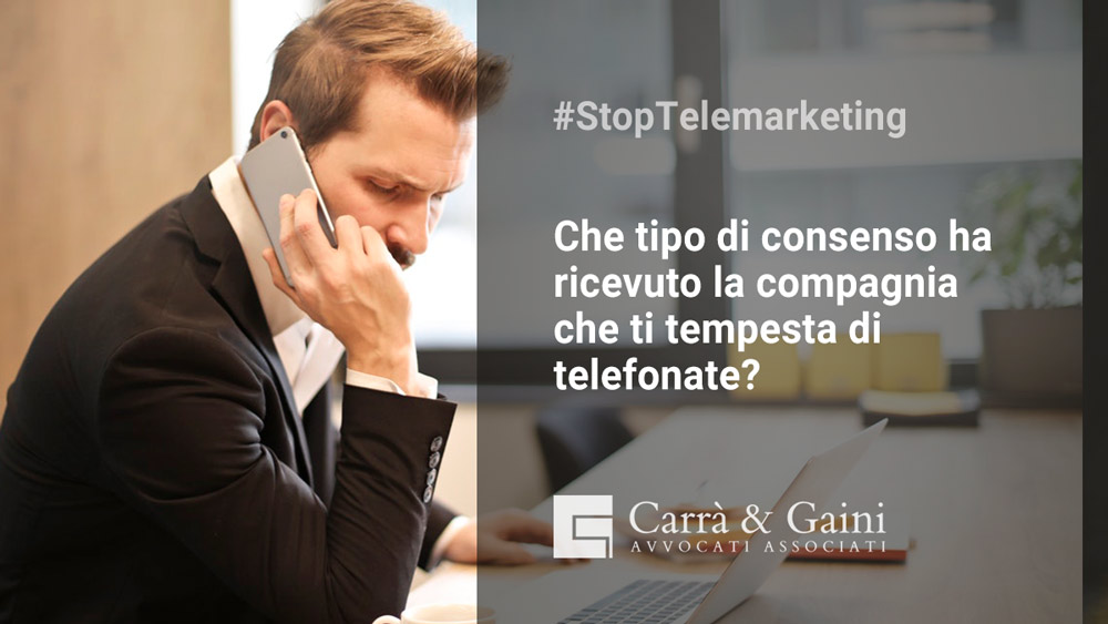 telemarketing e consenso informato